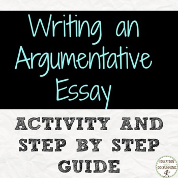 Argumentative Essay Writing for students Distance Learning | TPT