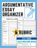 Argumentative Essay & Research Notes Graphic Organizer | P