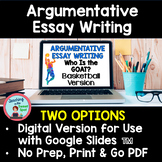 Argumentative Essay Writing Middle School Google Slides™