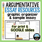 Argumentative Essay Writing Graphic Organizer & more: Goog