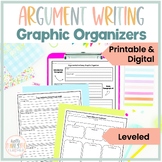 Argumentative Essay Writing Graphic Organizers