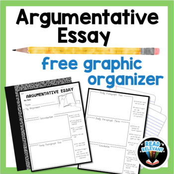Preview of Argumentative Essay Writing Resources: Persuasive Essay Graphic Organizer