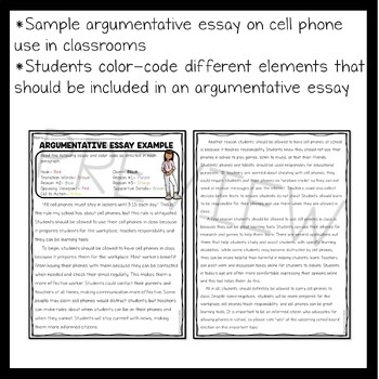 Argumentative essay samples for teachers