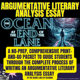 Argumentative Literary Analysis Essay /The Ocean at the En