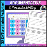 Argumentative Persuasive Differentiated Essay Writing Grap