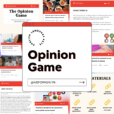 Argumentative Reading and Writing Game: The Opinion Game!