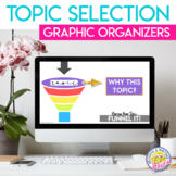 Argumentative Writing Graphic Organizers for Topic Selecti