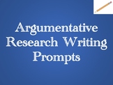 Argumentative Research Writing Prompts – Debate Topics for HS ELA