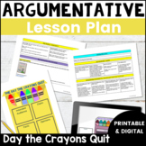 Interactive Read Aloud Lesson Plan - The Day the Crayons Q