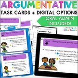 Argumentative Text Task Cards w/ Digital Task Cards - Supp