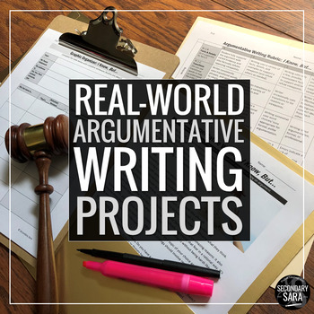 Preview of Argumentative Writing: 10 Real-World Assignments for Secondary ELA (with Google)