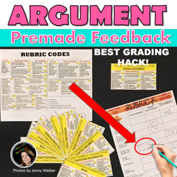 Preview of Argumentative Writing Activities