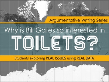 Preview of Argumentative Writing (CER) - Reinventing the Toilet