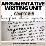 Argumentative Writing - Common Core Aligned