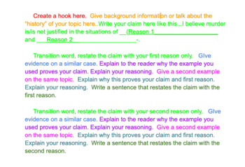 Preview of Argumentative Writing Essay Basic Template