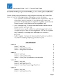 Argumentative Writing Level 1 Supplemental Worksheet Book
