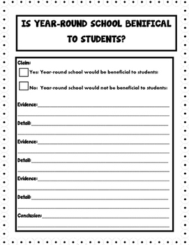 Argumentative Writing Prompt Activities by The Teacher's ...