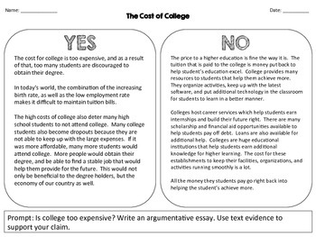 Argumentative essay writing prompts my college application essay
