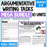 Argumentative Writing Units Bundle | Argumentative Essays 