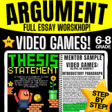 Argumentative Writing  Unit Argument Essay Thesis Statemen