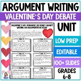 Argumentative Writing Unit - Argumentative Essay - Valenti