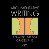 Argumentative Writing Unit: Grades 7-12