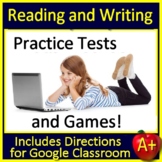 Reading and Writing Test Prep Practice Tests Middle School