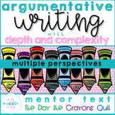 Depth and Complexity Icons Argumentative Writing (distance