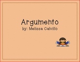 Argumento - Plot Mini Poster and Graphic Organizer