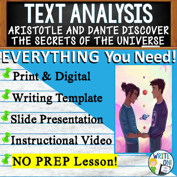 Preview of Aristotle and Dante Discover the Secrets of the Universe - Text Based Evidence