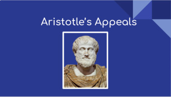 Preview of Aristotle's Appeals (Pathos, Logos, Ethos-Google Slides Activity)
