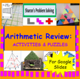 Arithmetic Review: Activities and Puzzles for Google Drive