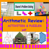 Arithmetic Review: Activities and Puzzles (pdf)