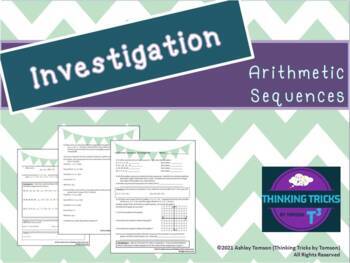 Preview of Arithmetic Sequence Investigation
