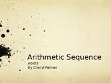 Arithmetic Sequence Notes