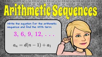 Preview of Arithmetic Sequences