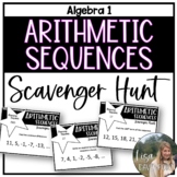 Arithmetic Sequences - Algebra 1 Scavenger Hunt