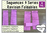 Sequences & Series Revision Foldable