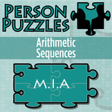 Arithmetic Sequences - Printable & Digital Activity - M.I.