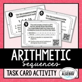 Arithmetic Sequences | Task Cards