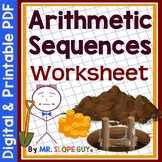 Arithmetic Sequences Worksheet