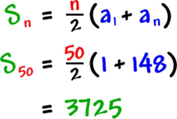 Arithmetic Series & Sequence Quiz by A R Mathematics | TpT