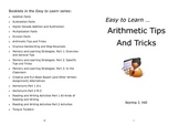 Arithmetic Tips and Tricks - Easy to Learn Series