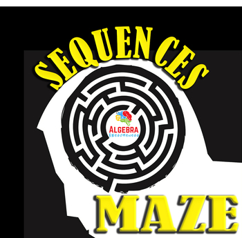 arithmetic and geometric sequences maze