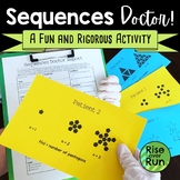 Arithmetic and Geometric Sequences Practice Activity