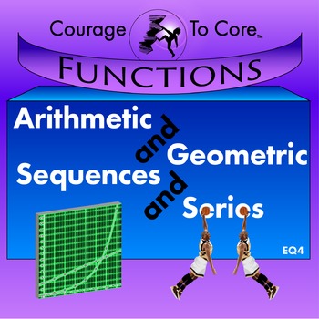Preview of Arithmetic and Geometric Sequences and Series (EQ4) HSF.LE.A.2