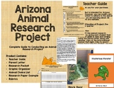 Arizona / Animal Research Project - EDITABLE