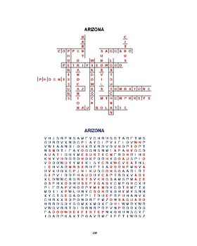 arizona tourist town crossword