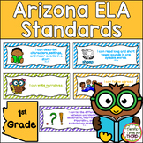 Arizona ELA Standards Posters for 1st Grade