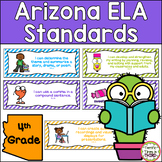 Arizona ELA Standards Posters for 4th Grade